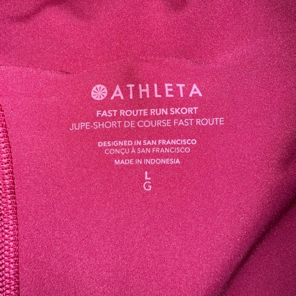 Athleta Fast Route Run Skort - Picture 10 of 12